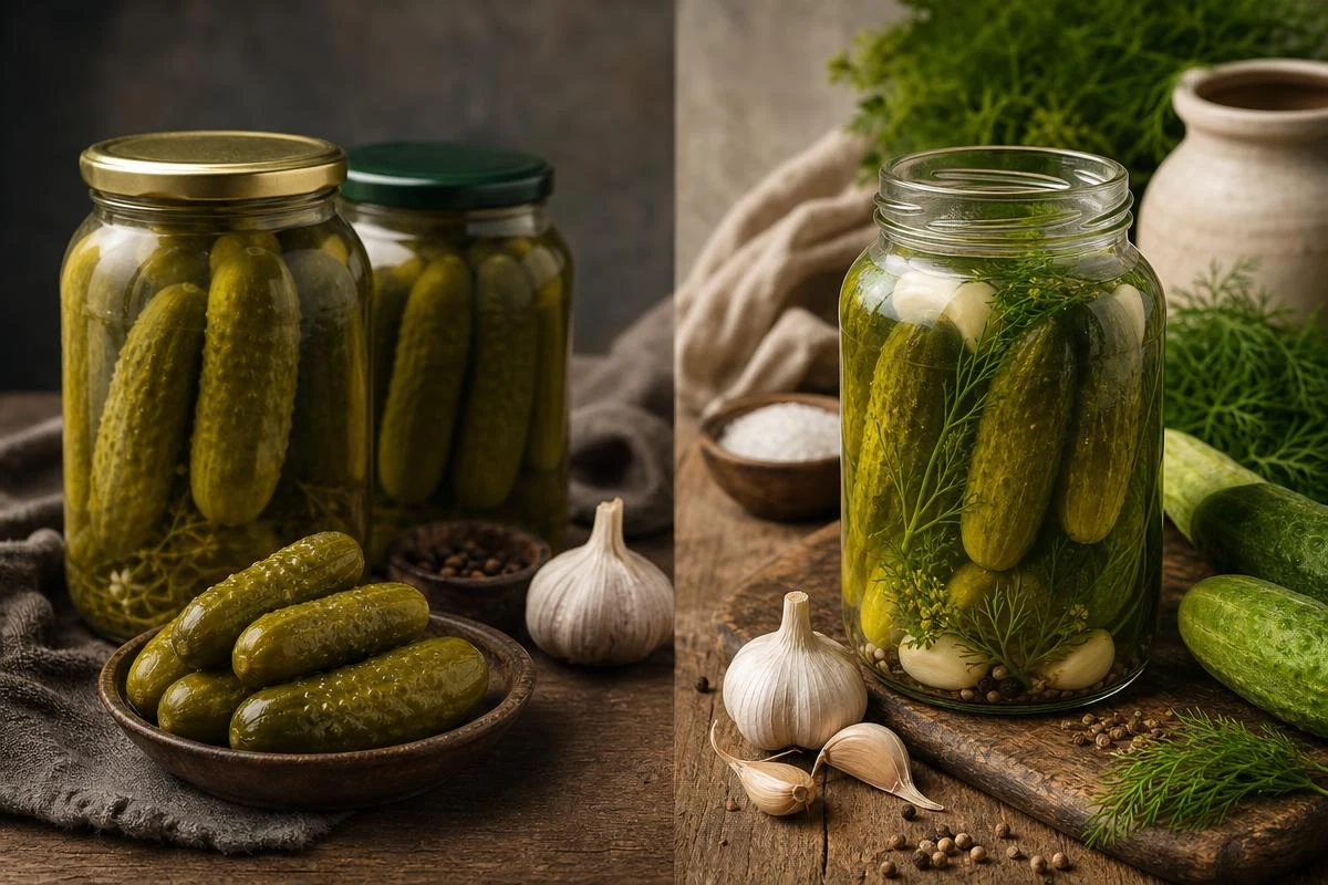 تفاوت خیار شور پروبیوتیک با خیار شورهای معمولی چیست؟
