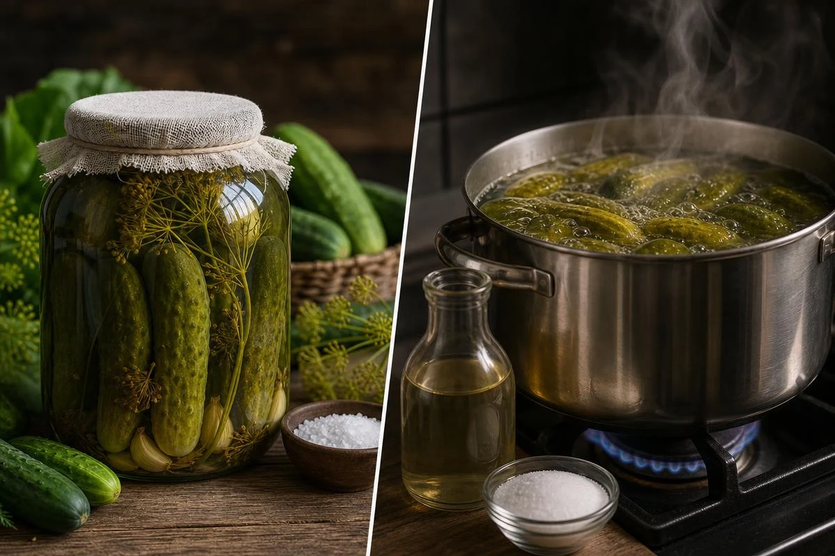 تفاوت خیار شور پروبیوتیک با خیار شورهای معمولی چیست؟